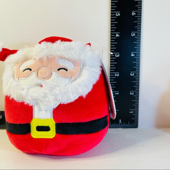 NEW Squishmallow Christmas mini Santa Nick, Nicolette, Emmy elf 4.5 inch NWT - Picture 7 of 14